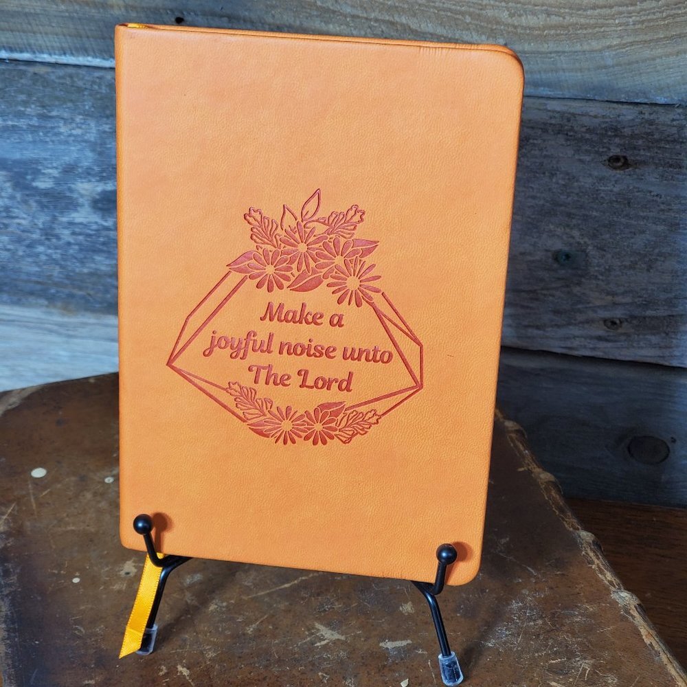 Lined Journal with Elastic Band Closure by Heart of Angelstar  NWOT